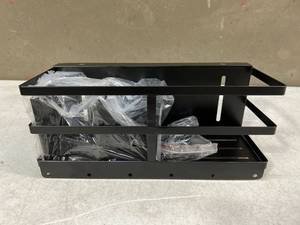lot 30819 image: KGDJS Grill Caddy, Upgraded BBQ Caddy Designed for 2836 Blackstone Griddles, Removable Griddle Caddy, Space Saving BBQ Accessories Storage Box, Free Drilling Hole & Easy to Install (Black)