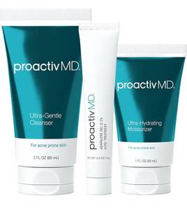 lot 30830 image: ProactivMD Adapalene Gel Acne Kit - with Adapalene Gel Acne Treatment, Green Tea Face Cleanser, and Moisturizer with Hyaluronic Acid- 30 Day Kit