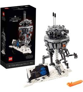 lot 30852 image: LEGO Star Wars Imperial Probe Droid 75306 Collectible Building Toy, New 2021 (683 Pieces), Multicolor
