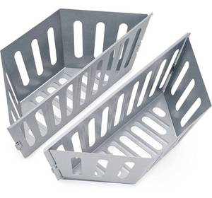 lot 38534 image: Stanbroil Charcoal Grill Basket Holders - Set of 2 Stainless Steel BBQ Grilling Accessories Replacement for Weber 22 and 26 Charcoal Grills