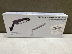 lot 38544 image: Super Bright Solar Lights Outdoor IP65 Waterproof, 48 LED 4500mAh Wireless Infrared Motion Sensor Light