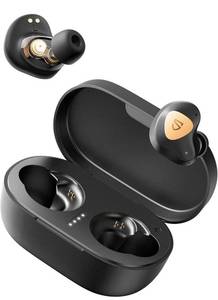 lot 30875 image: SoundPEATS Truengine 3 SE Wireless Earbuds with Dual Dynamic Drivers, 30 Hours Playtime, Touch Control, Bluetooth Headphones with Dual Mic, Stereo Sound in-Ear Earphones, Compact Charging Case (USB-C)