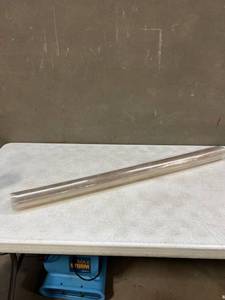 lot 30878 image: Thick Clear Plastic Floor Protector Approx 42 Wide and 60 Long