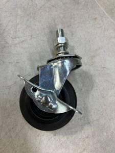 lot 30888 image: 3.5� Black Caster Wheels (Pack of 4)