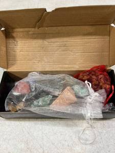 lot 30898 image: Tesh Care Chakra Therapy Collection Crystals Stones and Buds