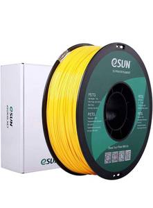lot 36459 image: eSUN 3D 1.75mm Solid Yellow PETG 3D Printer Filament 1KG Spool (2.2lbs), Dimensional Accuracy - 0.03 mm, 1.75mm Solid Opaque Yellow