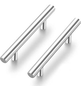 lot 38552 image: Ravinte 32 (-) Pack 6 inch Cabinet Pulls Brushed Nickel Stainless Steel Kitchen Cupboard Handles Cabinet Handles, 3.75 inch Hole Center