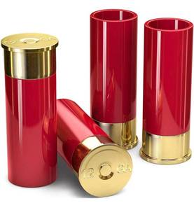 lot 38560 image: 12 Gauge Shot Glasses Set of 4