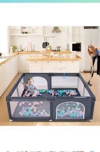 lot 44256 image: Conmixc Indoor Outdoor Playpen
