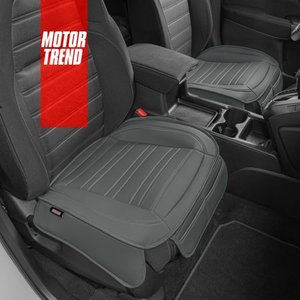 lot 44268 image: Motor Trend Gray Faux Leather Front Seat Covers