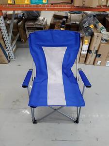 lot 44270 image: Outdoor Folding Camping Chair,BlueGray