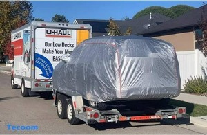 lot 44272 image: Tecoom Hard Shell Breathable Material Car Cover