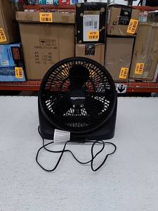 lot 44273 image: Amazon Basics Air Circulator Floor Fan