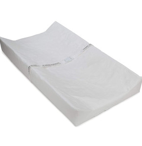 lot 44292 image: Delta Children Contoured Changing Pad, white