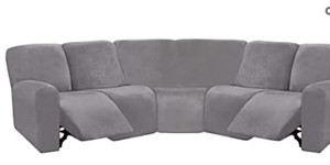 lot 44316 image: ULTICOR L Shape Sectional Recliner Sofa Covers