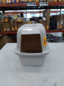 lot 44327 image: Hooded litter box