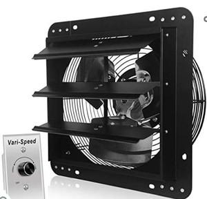 lot 44330 image: VENTISOL 12 Inch Variable Shutter Exhaust Fan