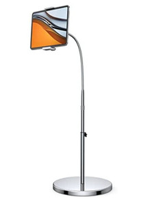 lot 44338 image: Tablet Floor Stand Gooseneck, Lamicall Swivel Tablet Holder Mount