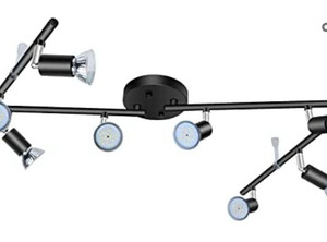 lot 44353 image: Pesuten 8 Lights LED Track Lighting Kit