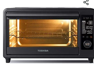 lot 44378 image: Toshiba Air Fryer Toaster Oven Combo,13-in-1 Countertop Convection Oven, 26.4QT