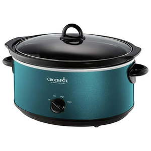 lot 44432 image: Crock-Pot Deisgn to Shine 7QT Slow Cooker,Turquoise