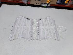 lot 44448 image: Daisy Corsets White Lace Corset,Small