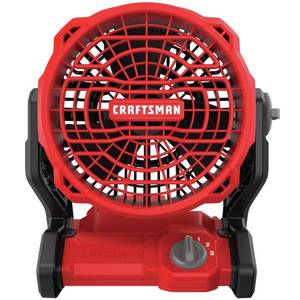 lot 44450 image: Craftsman 20V Fan Bare