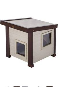 lot 44460 image: NewAgePet Outdoor cat shelter