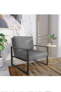 lot 44476 image: AWQM Modern PU Leather Accent Chair