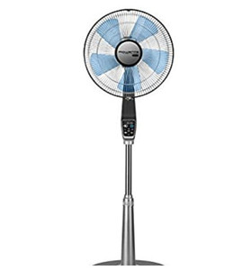 lot 44503 image: Rowenta Turbo Silence Oscillating Fan with Remote