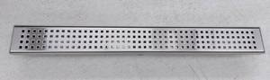 lot 44506 image: Linear Grid Shower Drain 24in.