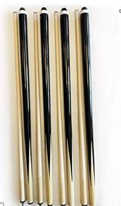 lot 44524 image: Wooden Cue Sticks Pool Sticks,2-Piece 58in., Pack of 4