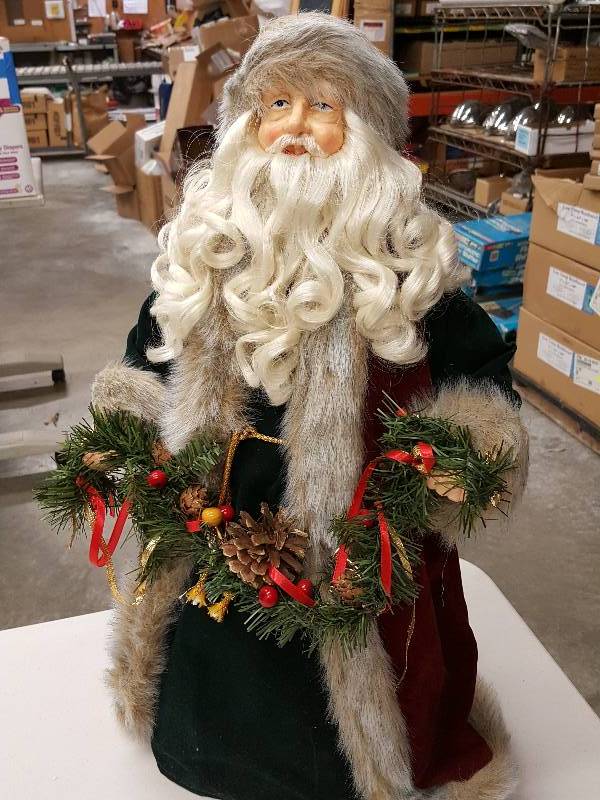 lot 8436 image: Old Saint Nick 24 Tall decor