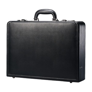 lot 2551 image: Samsonite Bonded Leather Attache, Black, One Size (B004CI8CQA)