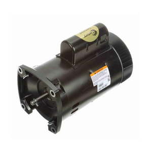 lot 2589 image: Regal Beloit B2853V1 115-230V 3450 RPM Up ODP Rated Square Flange Single Phase Pool Motor