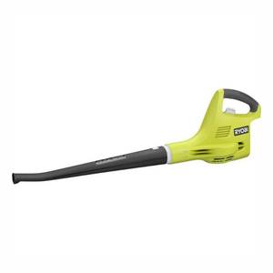 lot 2536 image: RYOBI ONE 120 MPH 18V Lithium-Ion Cordless Battery Hard Surface Leaf BlowerSweeper (Tool Only)