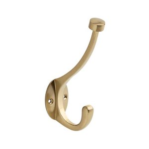 lot 5537 image: Liberty Hardware B34865c-U Pilltop 5-58 Long Double Pronged Utility Hook - Bronze, 4 Pack