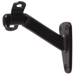 lot 5546 image: Hardrail Essentials HANDRAIL BRACKET HDUTY ORB, Black, 5 Pack