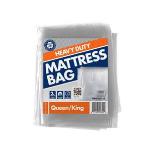 lot 5555 image: Pratt Retail Specialties 100 in. x 94 in. x 10 in. Heavy-Duty Queen and King Mattress Bag