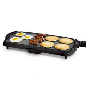 lot 1529 image: GreenLife Healthy Nonstick XL Electric Griddle Black