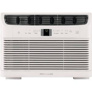 lot 2441 image: Frigidaire 5 000 BTU 115V Window-Mounted Mini-Compact Air Conditioner with Full-Function Remote Control White - Retail $309.99