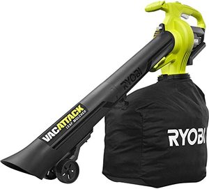 lot 2537 image: RYOBI 40-Volt Lithium-Ion Cordless Battery Leaf VacuumMulcher (Tool Only)