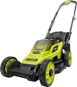 lot 2547 image: 13 in. ONE 18-Volt Lithium-Ion Cordless Battery Walk Behind Push Lawn Mower (Tool Only) - Retail $199.00