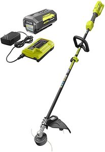 lot 5530 image: Ryobi 15 Electric Weed Wacker, Green