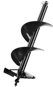 lot 5531 image: Black Ryobi Auger Attachment, 30 L