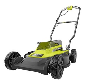 lot 5541 image: Ryobi 40V 18 MULCHING & SIDE DISCHARGE MOWER