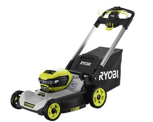 lot 5543 image: Ryobi 40V HP BRUSHLESS 21 SELF-PROPELLED LAWN MOWER KIT - Retail $599.99