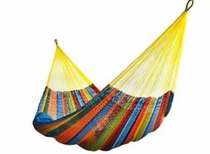 lot 2439 image: 8 ft Multi Color Hammock