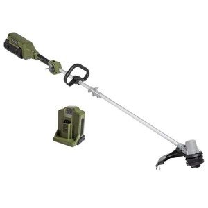 lot 2545 image: Green Machine 62V Lithium 16 Inch Weed Whacker, TOOL ONLY - Retail $157.00