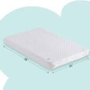 lot 1738 image: hiccapop Pack and Play Pad (Dual Sided) wFirm Side (for Babies) & Soft Memory